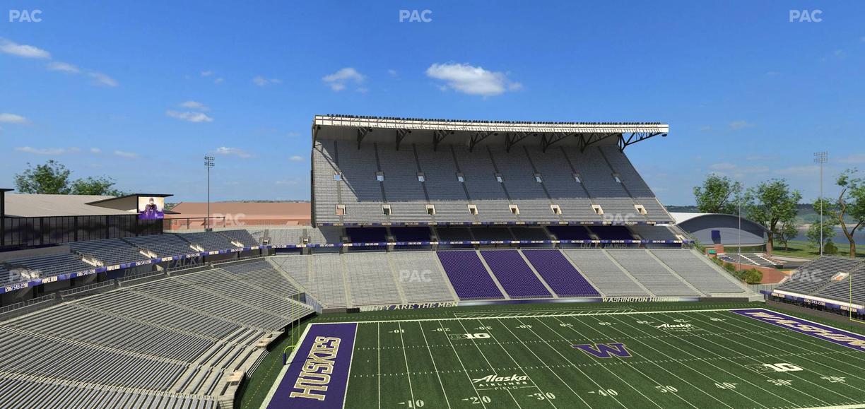 Husky Stadium - Section 309 Seat View