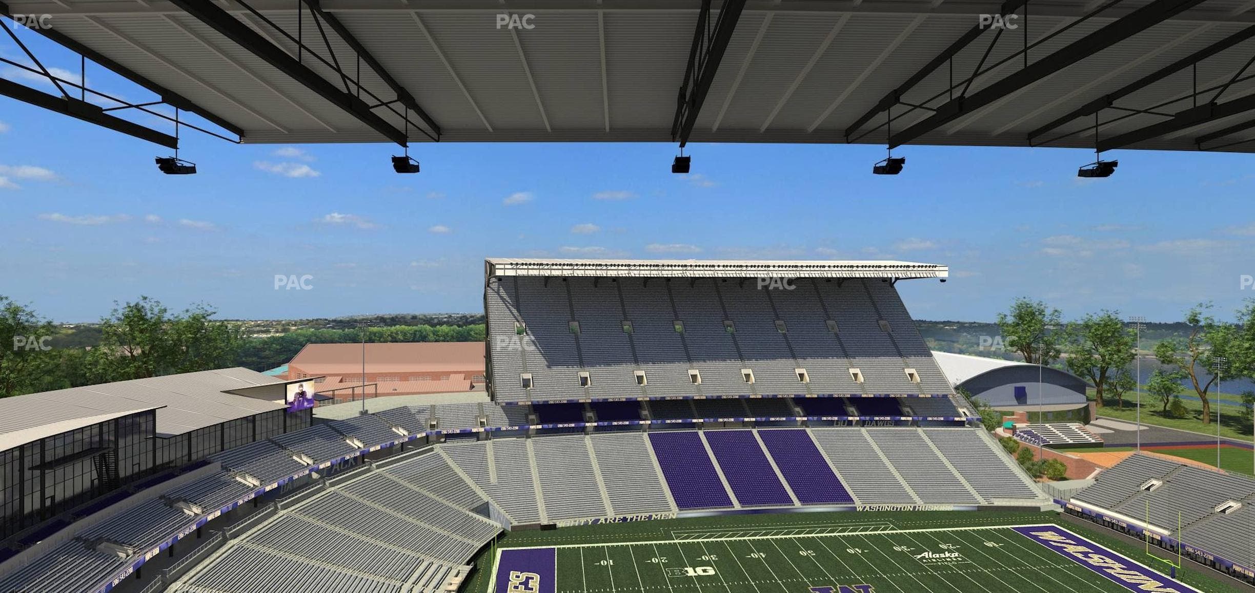 Husky Stadium - Section 309 Seat View