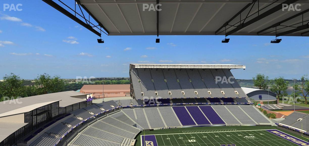 Husky Stadium - Section 310 Seat View