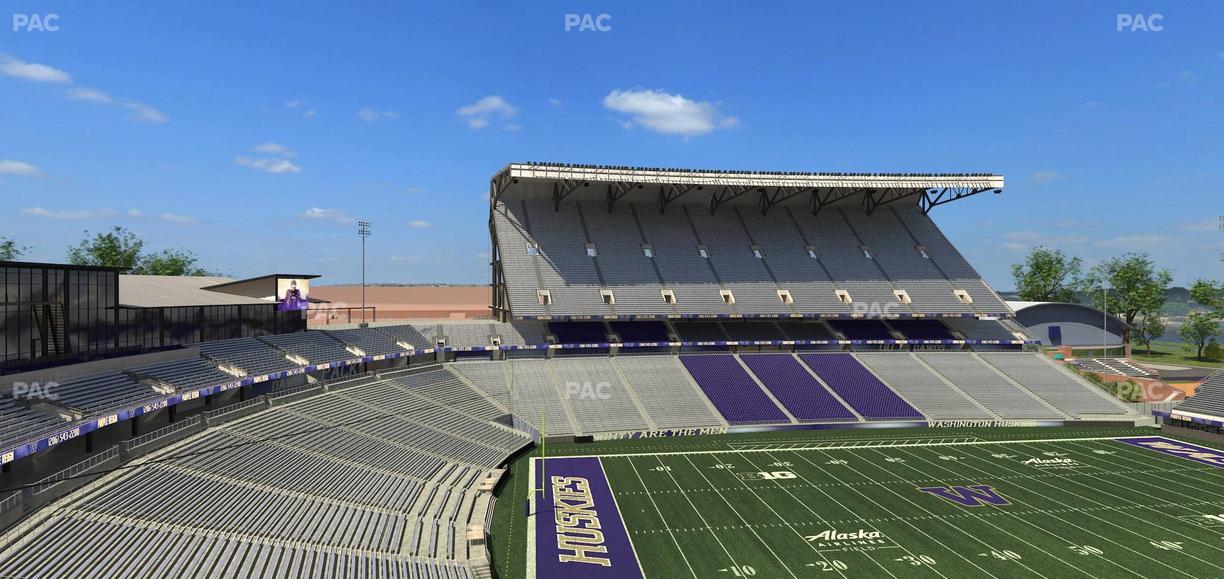 Husky Stadium - Section 310 Seat View