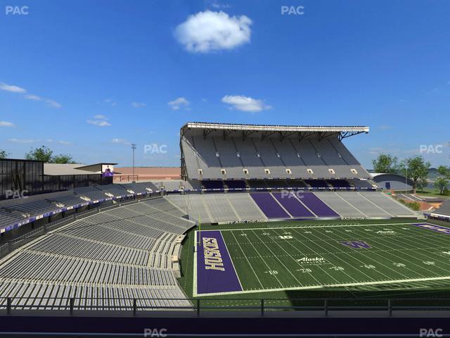 Husky Stadium - Section 310 Seat View