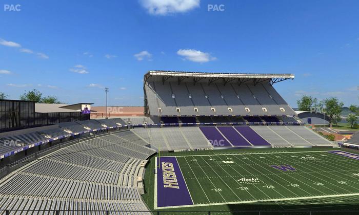 Husky Stadium - Section 310 Seat View