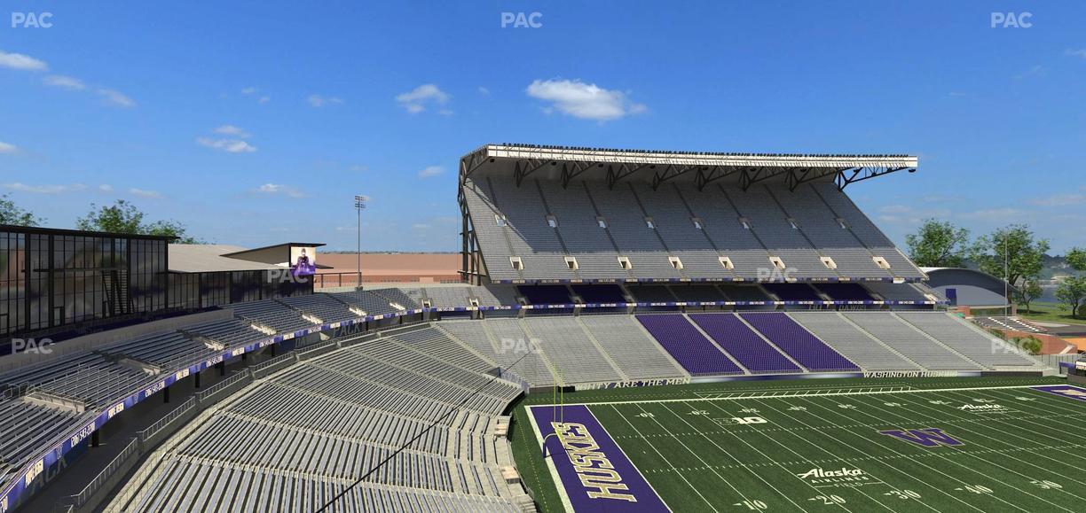 Husky Stadium - Section 311 Seat View