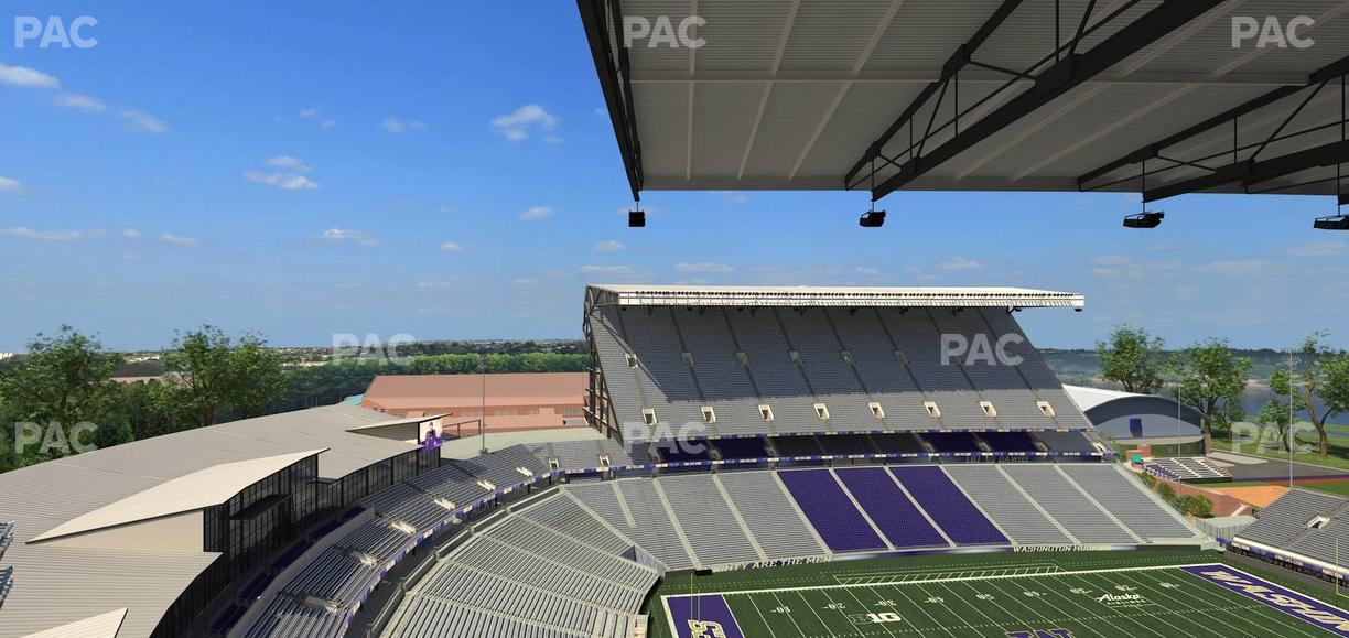 Husky Stadium - Section 311 Seat View
