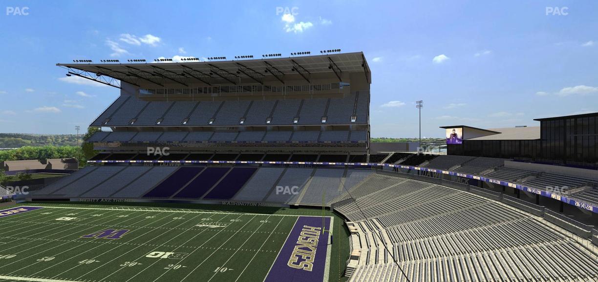 Husky Stadium - Section 325 Seat View