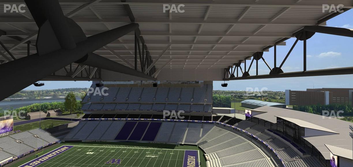 Husky Stadium - Section 326 Seat View
