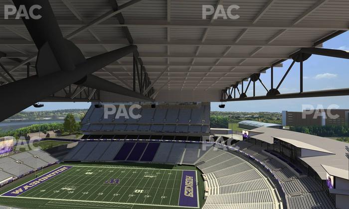 Husky Stadium - Section 326 Seat View