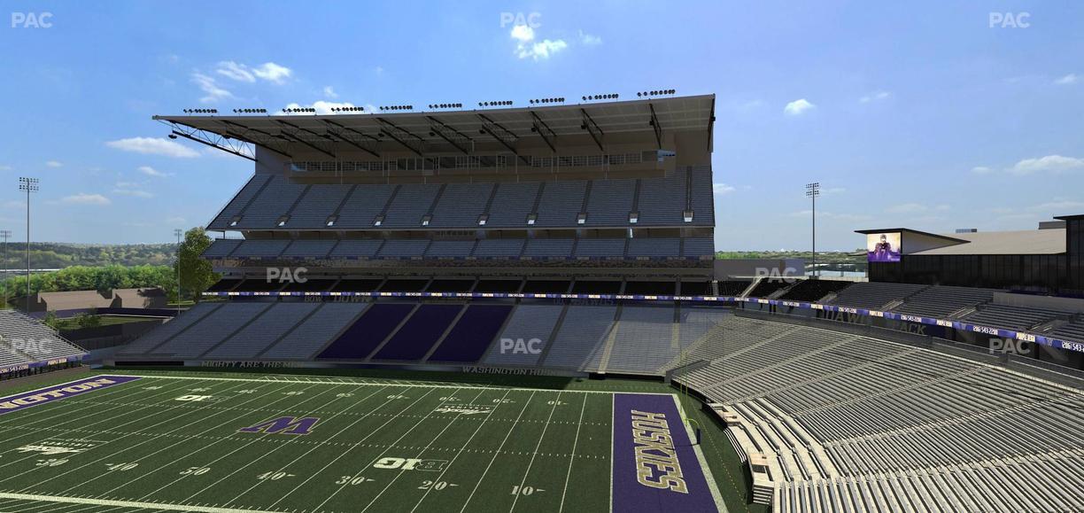 Husky Stadium - Section 326 Seat View