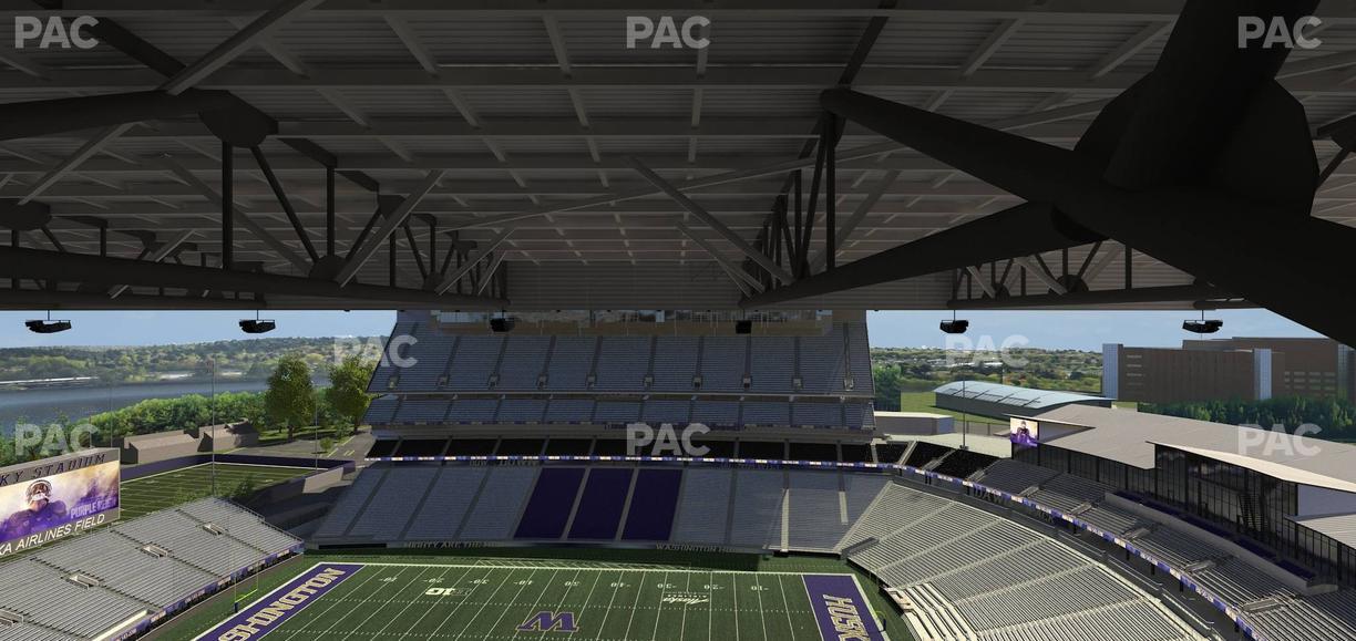 Husky Stadium - Section 327 Seat View