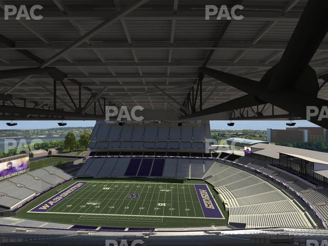 Husky Stadium - Section 327 Seat View