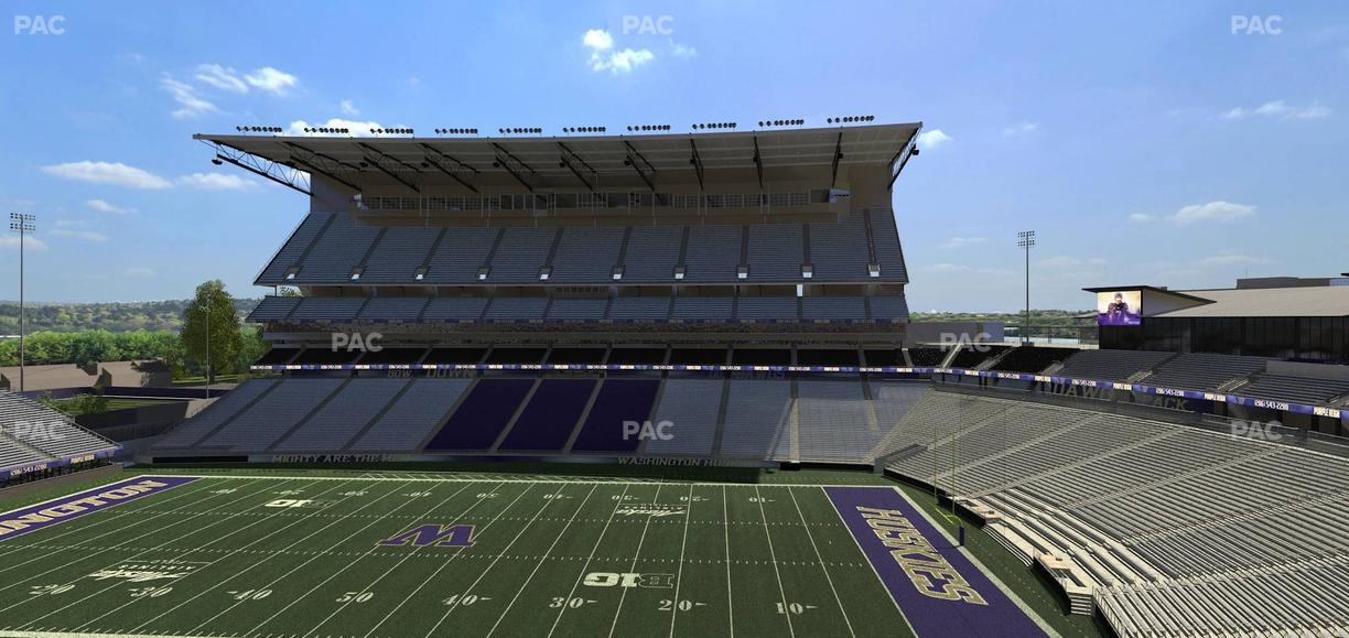 Husky Stadium - Section 327 Seat View