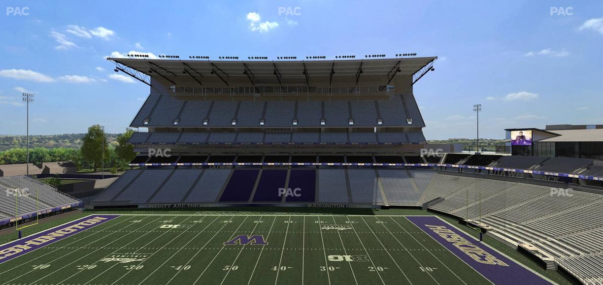 Husky Stadium - Section 328 Seat View