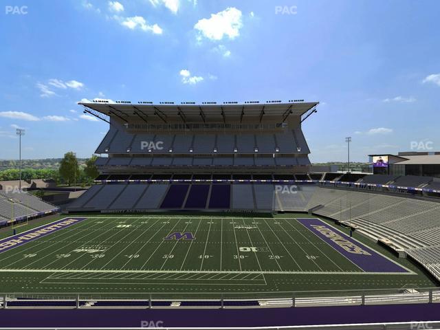 Husky Stadium - Section 328 Seat View