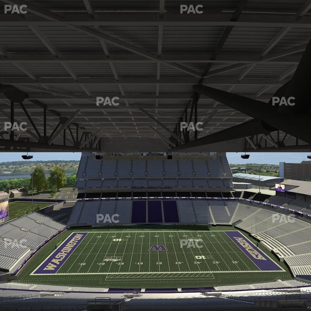 Husky Stadium - Section 329 Seat View