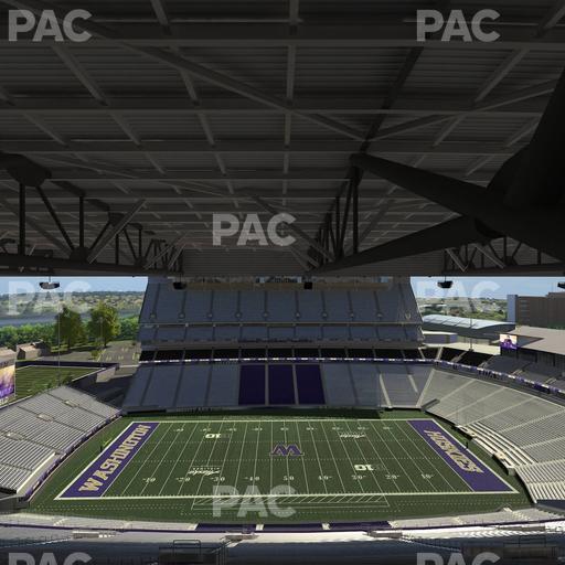 Husky Stadium - Section 329 Seat View