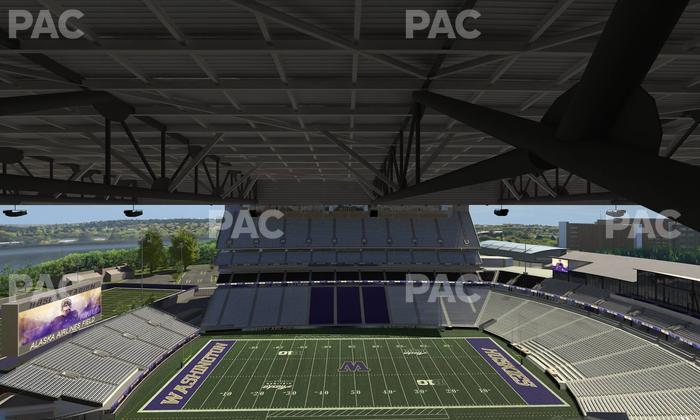 Husky Stadium - Section 329 Seat View