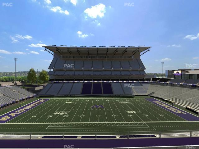 Husky Stadium - Section 329 Seat View