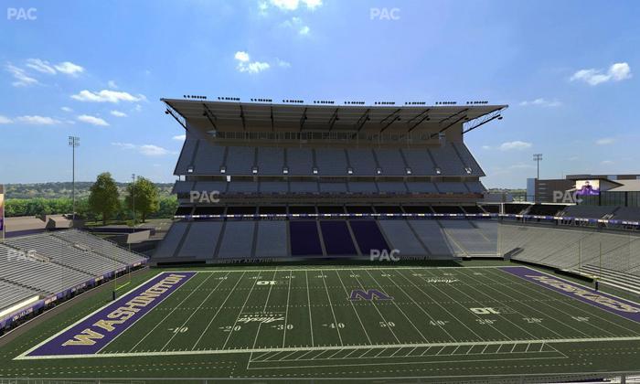Husky Stadium - Section 330 Seat View