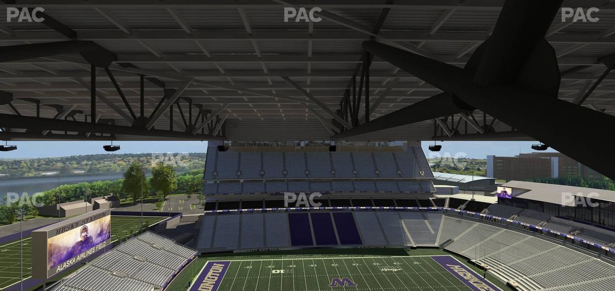 Husky Stadium - Section 330 Seat View