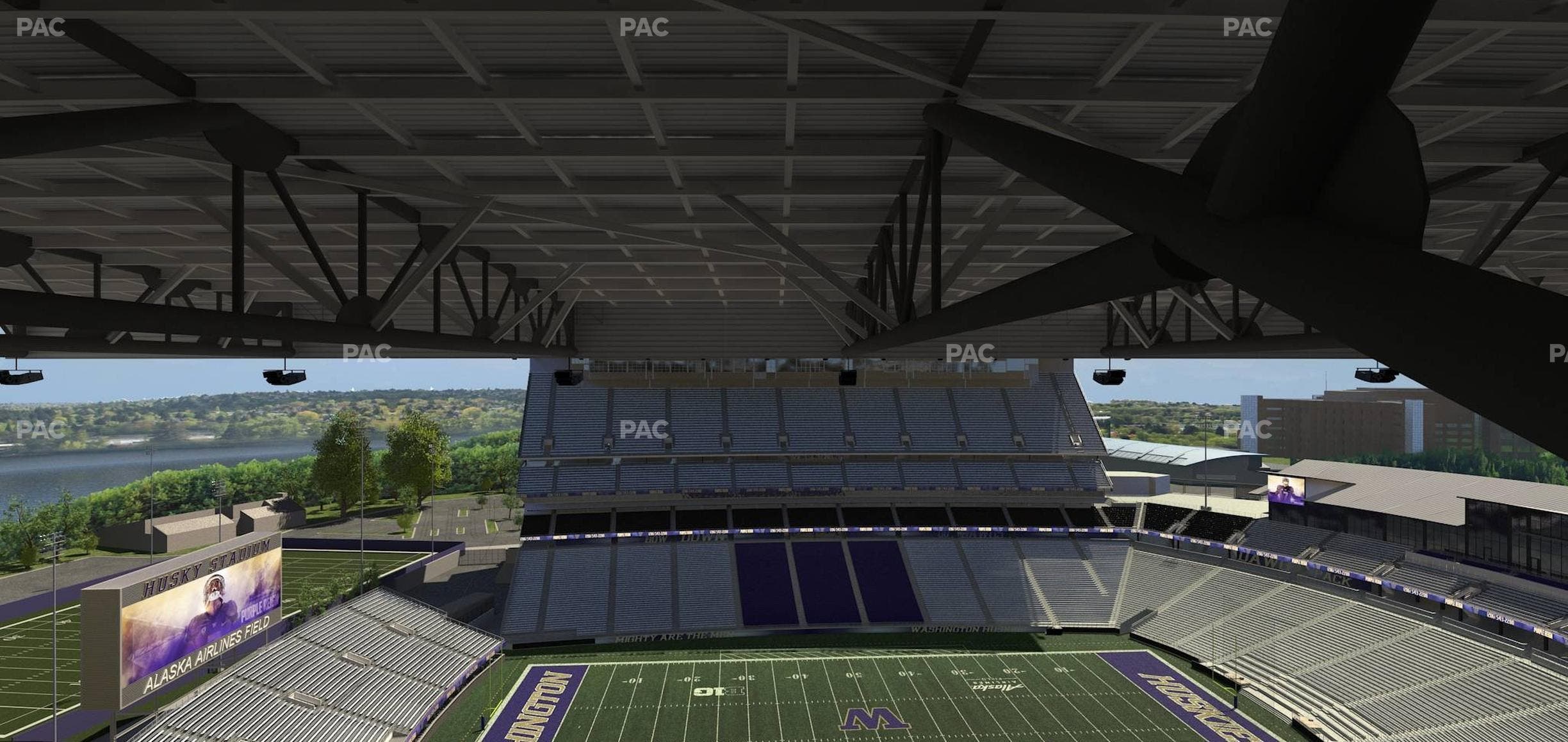 Husky Stadium - Section 330 Seat View