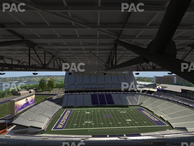 Husky Stadium - Section 330 Seat View
