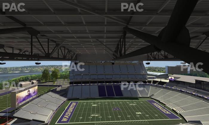 Husky Stadium - Section 330 Seat View