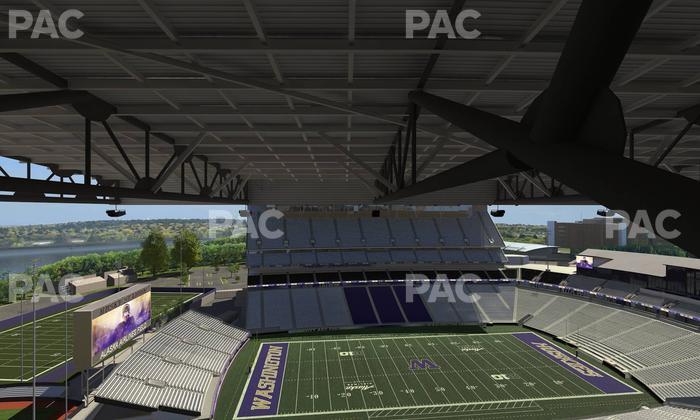 Husky Stadium - Section 331 Seat View