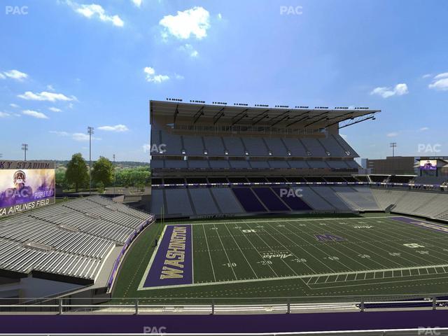 Husky Stadium - Section 332 Seat View