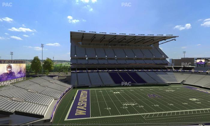 Husky Stadium - Section 332 Seat View
