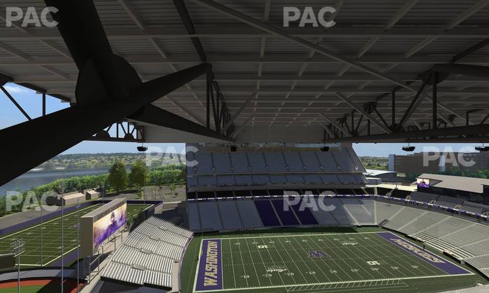 Husky Stadium - Section 332 Seat View