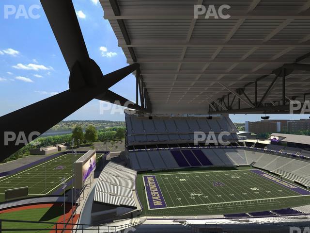 Husky Stadium - Section 333 Seat View