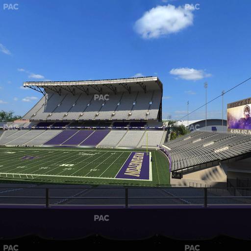 Husky Stadium - Section Club Husky 202 Seat View