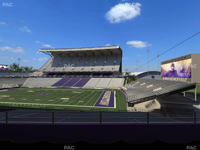 Husky Stadium - Section Club Husky 202 Seat View
