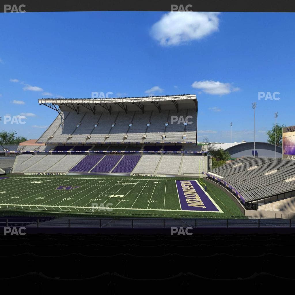 Husky Stadium - Section Club Husky 203 Seat View