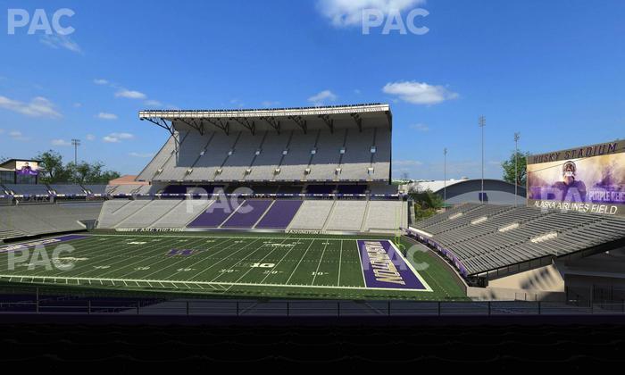 Husky Stadium - Section Club Husky 203 Seat View