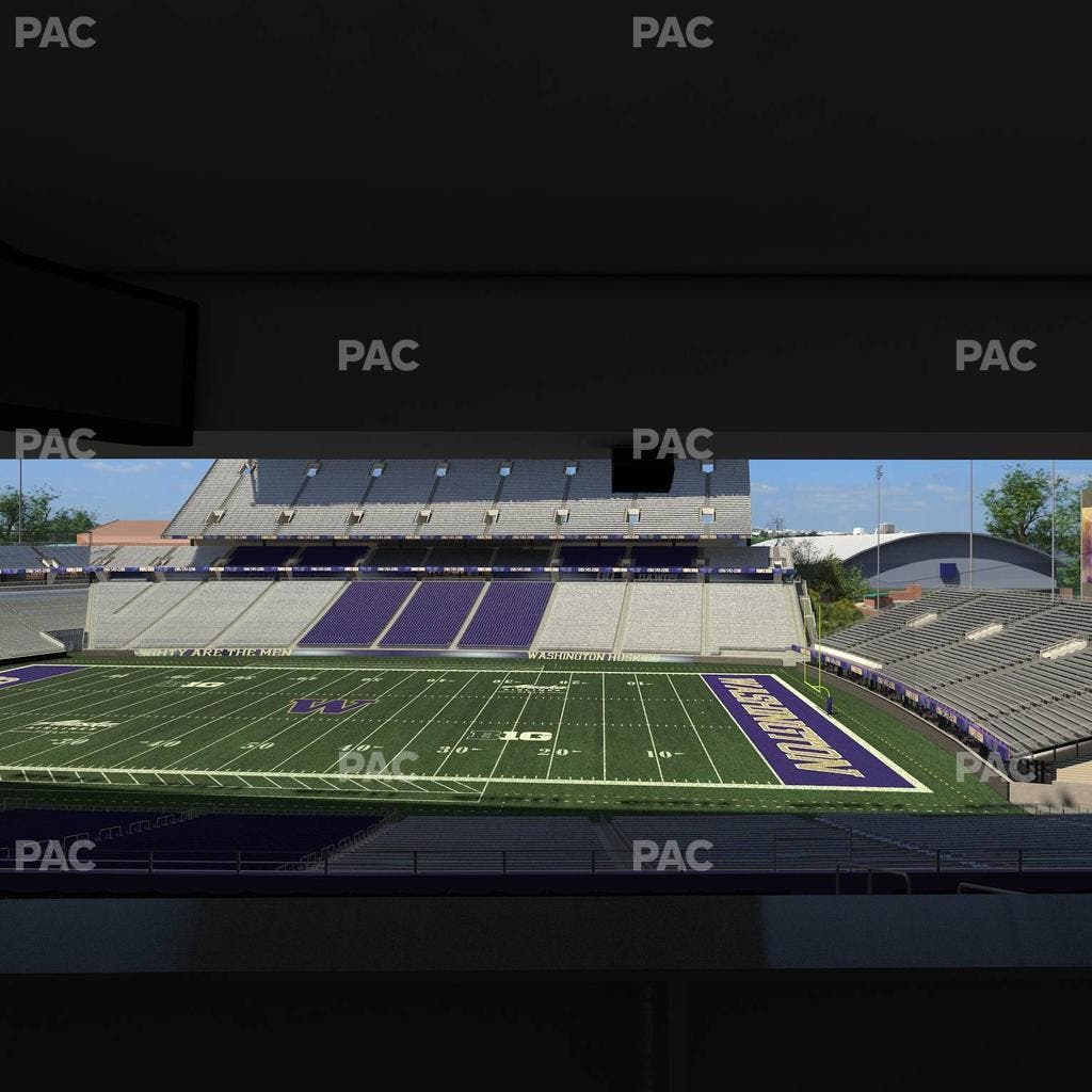 Husky Stadium - Section Club Husky 204 Seat View