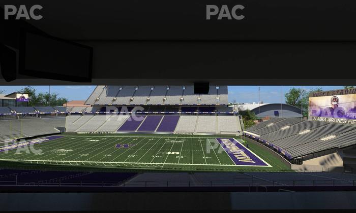 Husky Stadium - Section Club Husky 204 Seat View