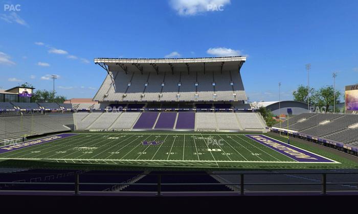 Husky Stadium - Section Club Husky 205 Seat View