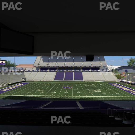Husky Stadium - Section Club Husky 206 Seat View