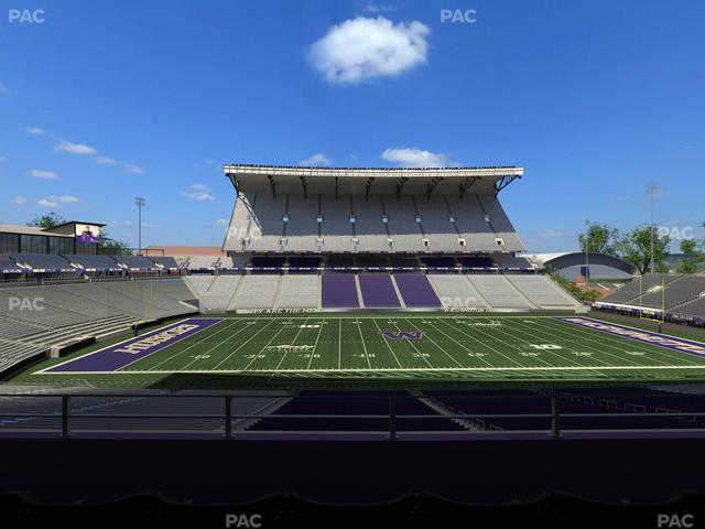 Husky Stadium - Section Club Husky 207 Seat View