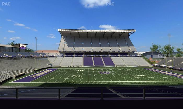 Husky Stadium - Section Club Husky 207 Seat View