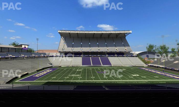 Husky Stadium - Section Club Husky 207 Seat View