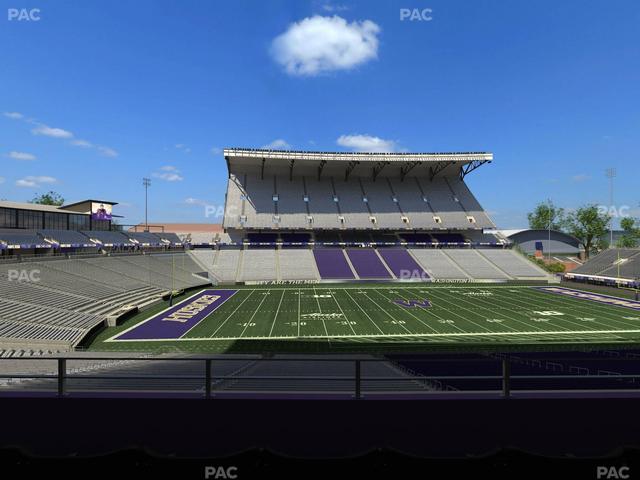 Husky Stadium - Section Club Husky 208 Seat View