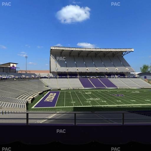 Husky Stadium - Section Club Husky 209 Seat View