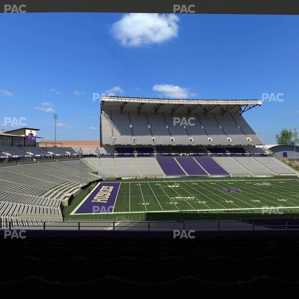 Husky Stadium - Section Club Husky 209 Seat View