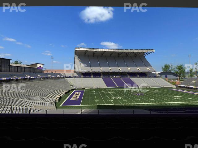 Husky Stadium - Section Club Husky 209 Seat View