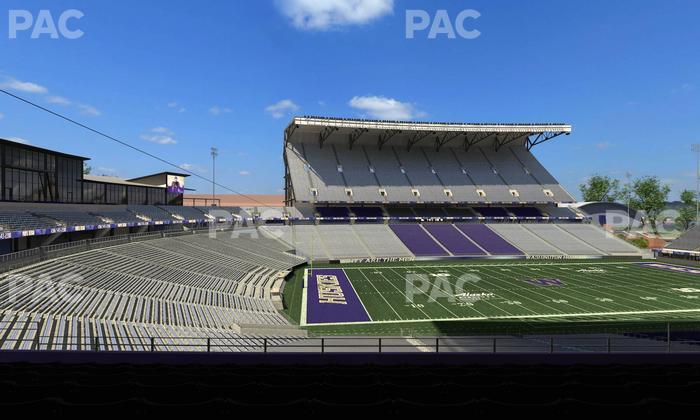 Husky Stadium - Section Club Husky 210 Seat View