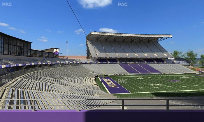 Husky Stadium - Section Club Husky 211 Seat View