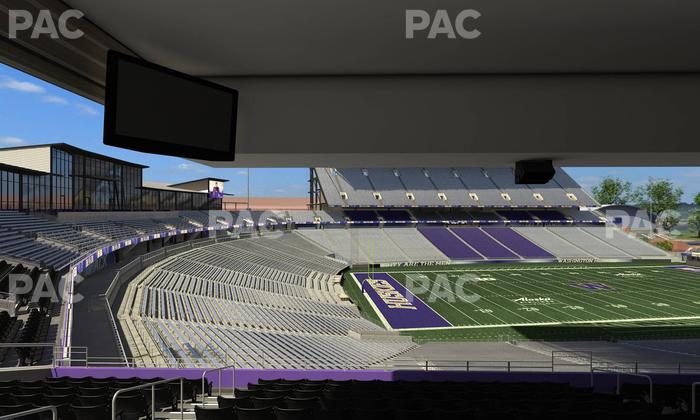 Husky Stadium - Section Club Husky 211 Seat View