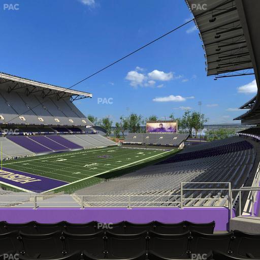Husky Stadium - Section Club Husky 213 Seat View